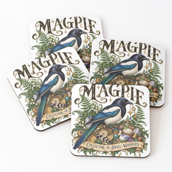 Item preview, Magpie - Collector of Small Wonders designed and sold by slemfiskz.