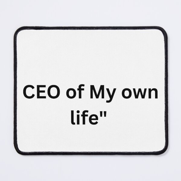Item preview, CEO of My own life typography designed and sold by Mahfat Art studio .