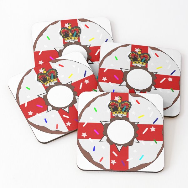 Item preview, Northern Ireland Flag Donut – Colorful Sprinkles Country Pride designed and sold by TheIconSmith.