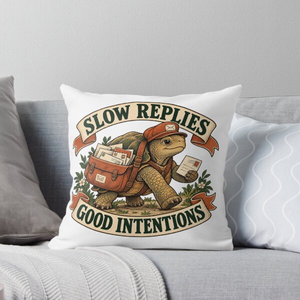 Item preview, Slow Replies - Good Intentions designed and sold by slemfiskz.