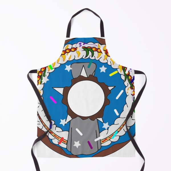Item preview, Northern Mariana Islands Flag Donut – Colorful Sprinkles Country Pride designed and sold by TheIconSmith.