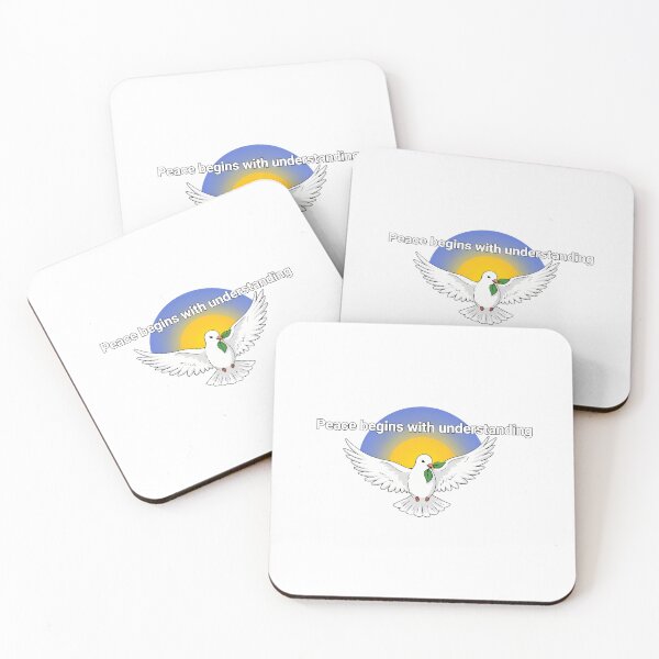 Item preview, Peace Dove with Sunrise Quote designed and sold by NiftyWrx.