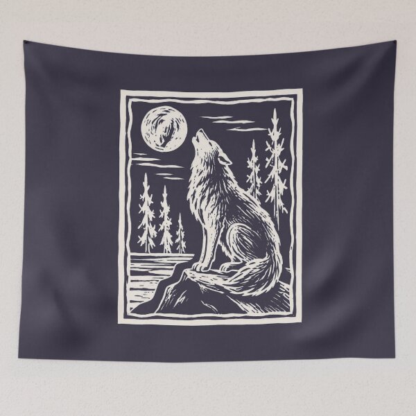 Item preview, Howling Wolf Moon designed and sold by Goddard101Eric.