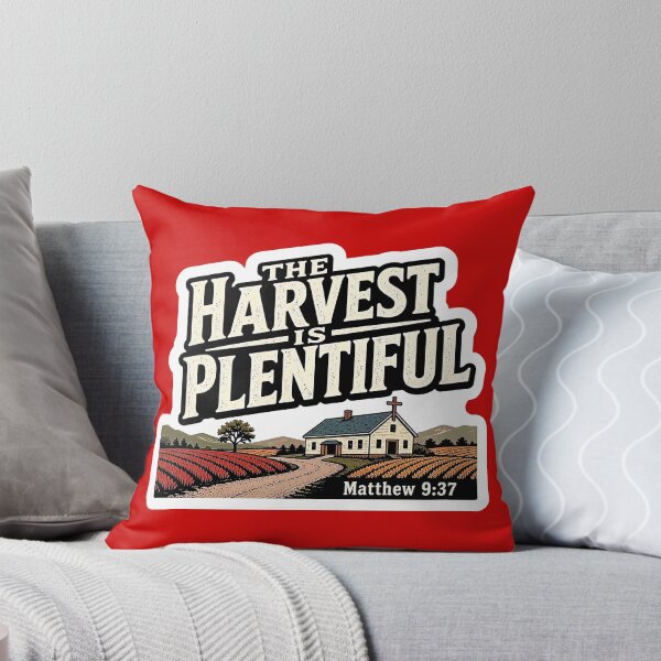 Item preview, Matthew 9:37 The Harvest Is Plentiful designed and sold by plushism.