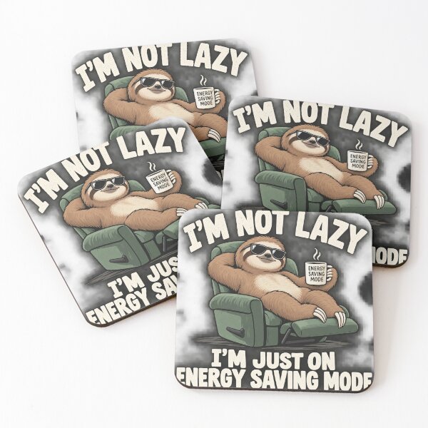 Item preview, Energy Saving Sloth designed and sold by hyde.