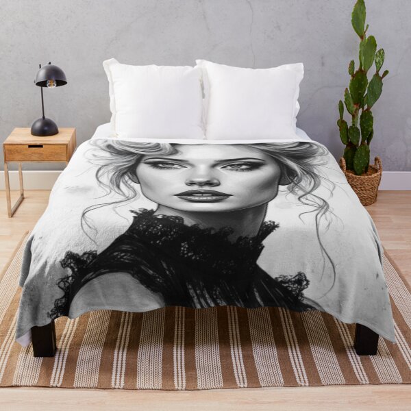 Item preview, Glamour in Monochrome - Fine Art Portrait Print designed and sold by nhk999.