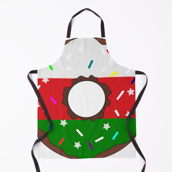 Item preview, Oman Flag Donut – Colorful Sprinkles Country Pride designed and sold by TheIconSmith.