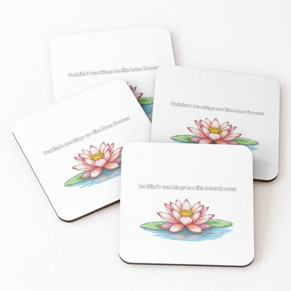 Item preview, Lotus Bloom & Buddha's Teachings designed and sold by NiftyWrx.