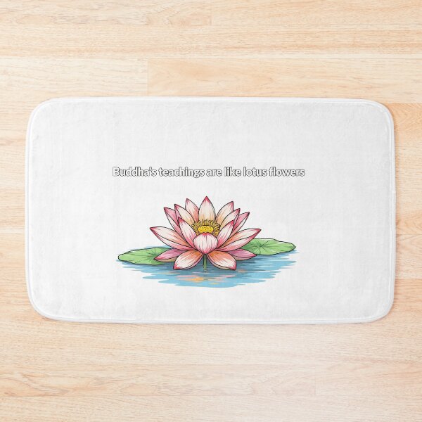 Item preview, Lotus Bloom & Buddha's Teachings designed and sold by NiftyWrx.