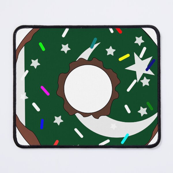 Item preview, Pakistan Flag Donut – Colorful Sprinkles Country Pride designed and sold by TheIconSmith.