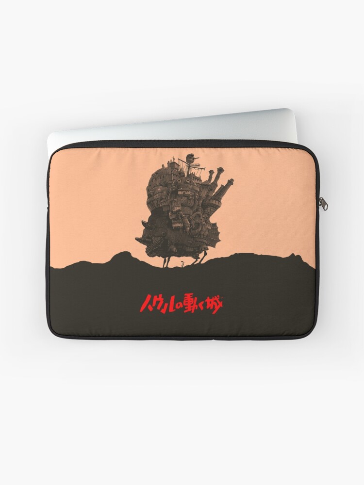 Housse D Ordinateur Le Chateau Ambulant Hayao Miyazaki Par Syteez Redbubble