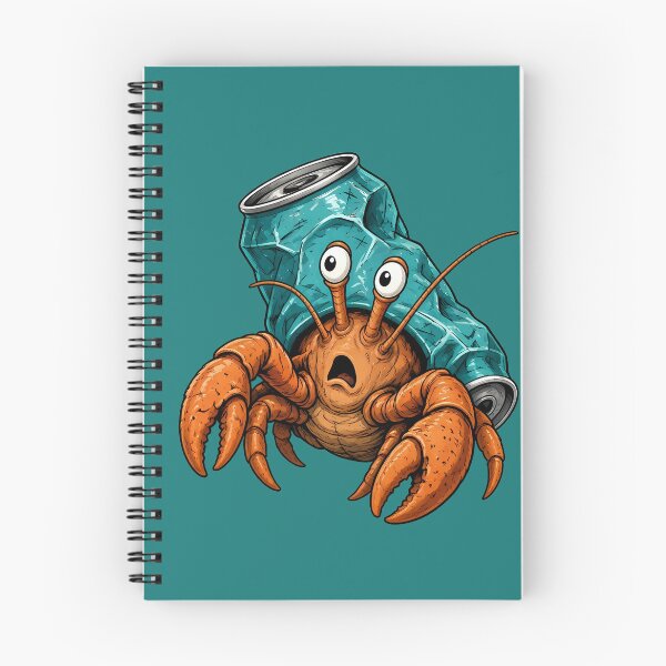 Item preview, Crab in a crushed can designed and sold by design-rebell.