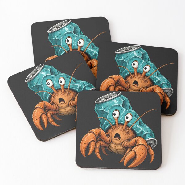 Item preview, Crab in a crushed can designed and sold by design-rebell.