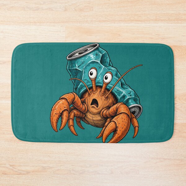 Item preview, Crab in a crushed can designed and sold by design-rebell.