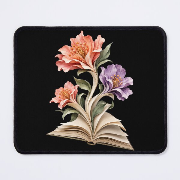Item preview, Open Book Blooming Paper Garden Art designed and sold by Katalice Design.