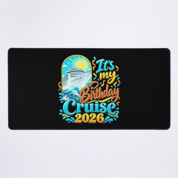 Item preview, It's My Birthday Cruise 2026 Celebration Vacation designed and sold by FolkGraphics.