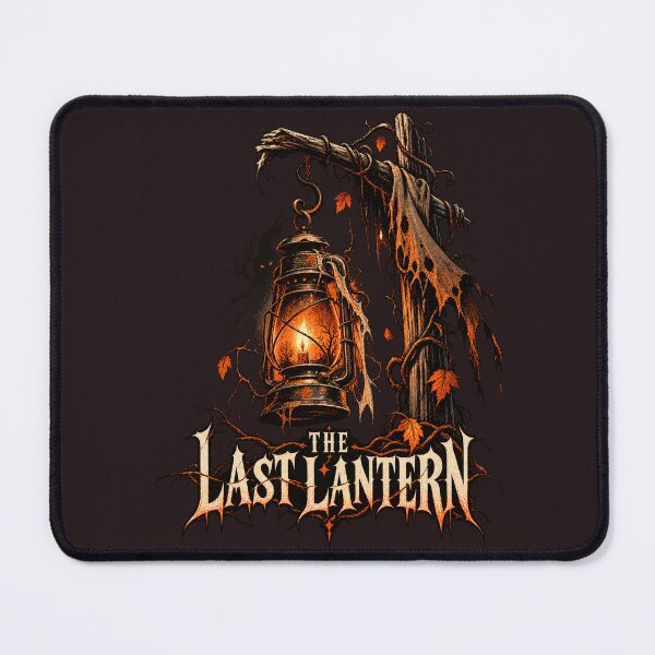 Item preview, The Last Lantern – Haunted Lantern Gothic Halloween Horror Art designed and sold by 1DreamerShop.