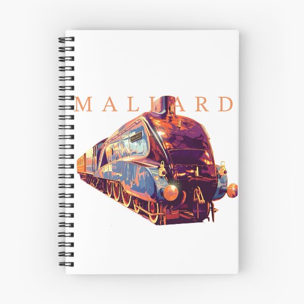 Item preview, The Mallard retro style travel poster designed and sold by Grahamgc.
