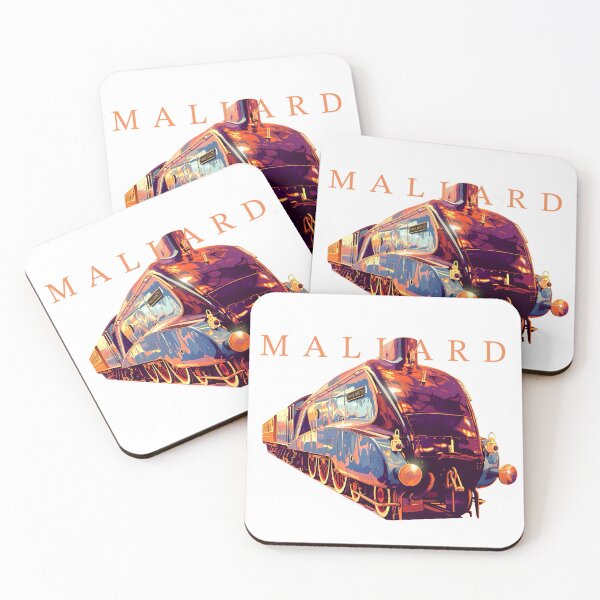 Item preview, The Mallard retro style travel poster designed and sold by Grahamgc.