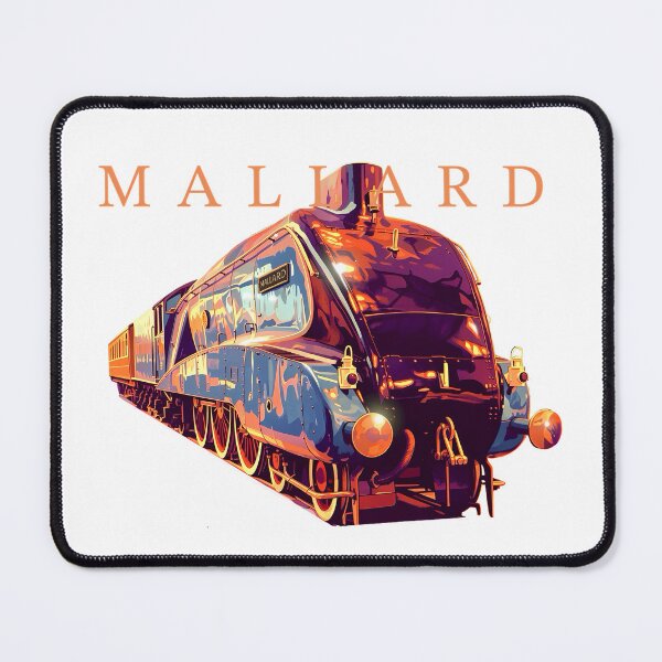Item preview, The Mallard retro style travel poster designed and sold by Grahamgc.