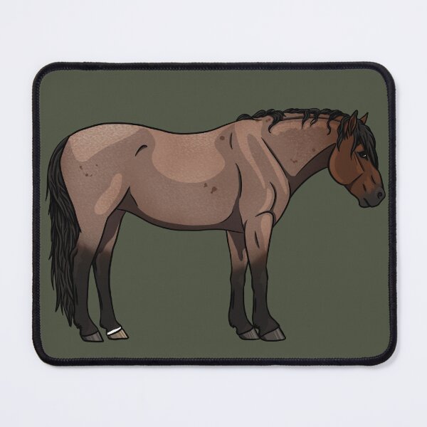 Item preview, Bay Roan Nokota designed and sold by Old Water Cryptid .