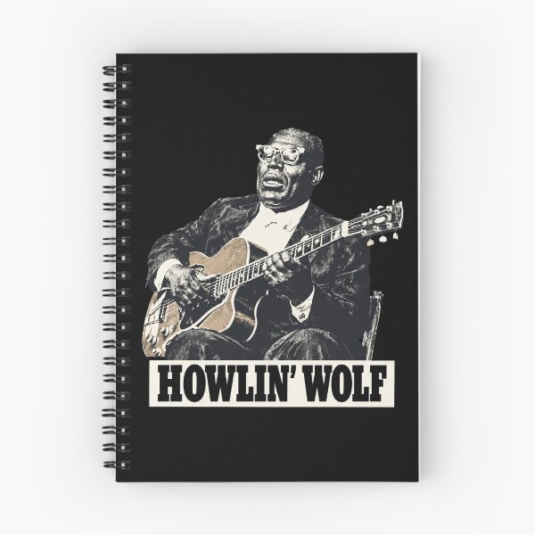 Aperçu de l'œuvre Portrait vintage de Howlin' Wolf créée et vendue par Samson-Benjamin.