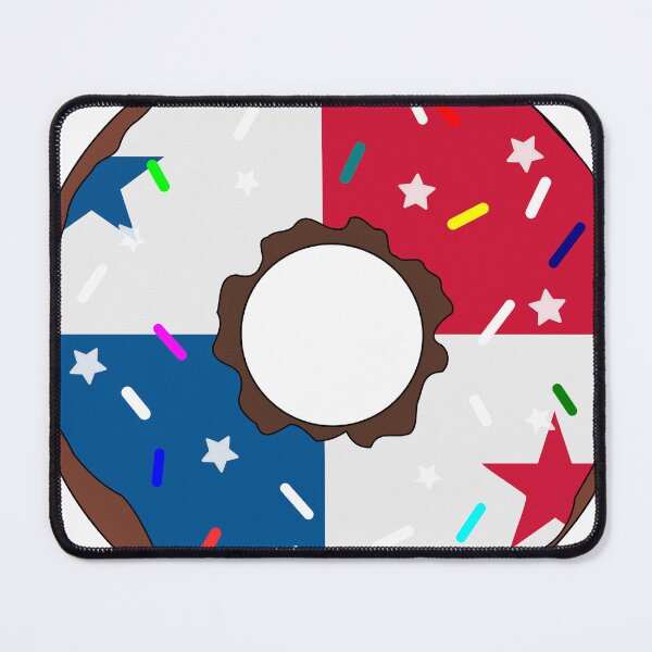 Item preview, Panama Flag Donut – Colorful Sprinkles Country Pride designed and sold by TheIconSmith.