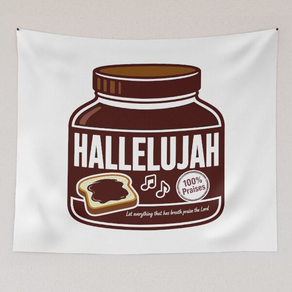 Item preview, Psalm 150:6 Hallelujah - 100% Praises designed and sold by plushism.
