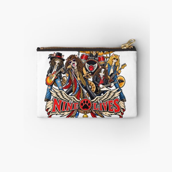 Item preview, Nine Lives — Aerosmith's Greatest Cats designed and sold by Bad-Decisions-Designs.