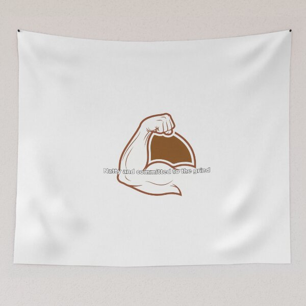Item preview, Muscular Arm Flex with Veins in Minimalist Style designed and sold by NiftyWrx.