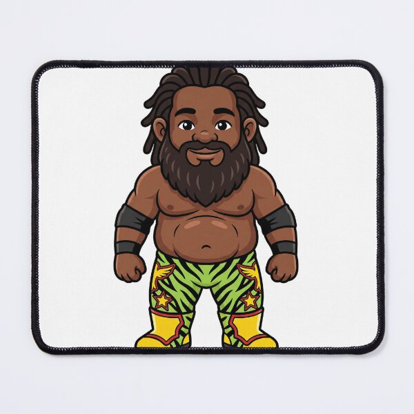 Item preview, Kofi Kingston New Day WWE Champion Gnome designed and sold by Bad-Decisions-Designs.