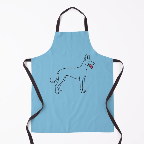 Item preview, Podenco Dog - Podenco Dog Sillhoute - Black & White designed and sold by brindled.