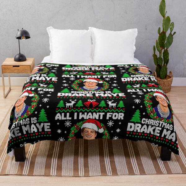 Item preview, All I Want For Christmas Is Drake Maye Patriots designed and sold by RDGNR.