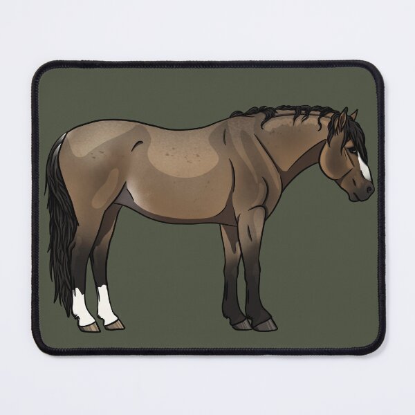 Item preview, Sooty Buckskin Rabicano Roan Nokota designed and sold by Old Water Cryptid .