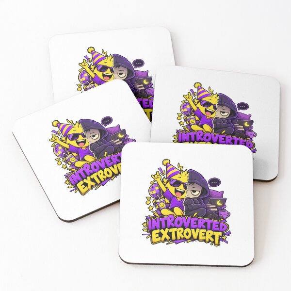Item preview, Introverted Extrovert Funny Personality Design designed and sold by LuckyThreadsCo.