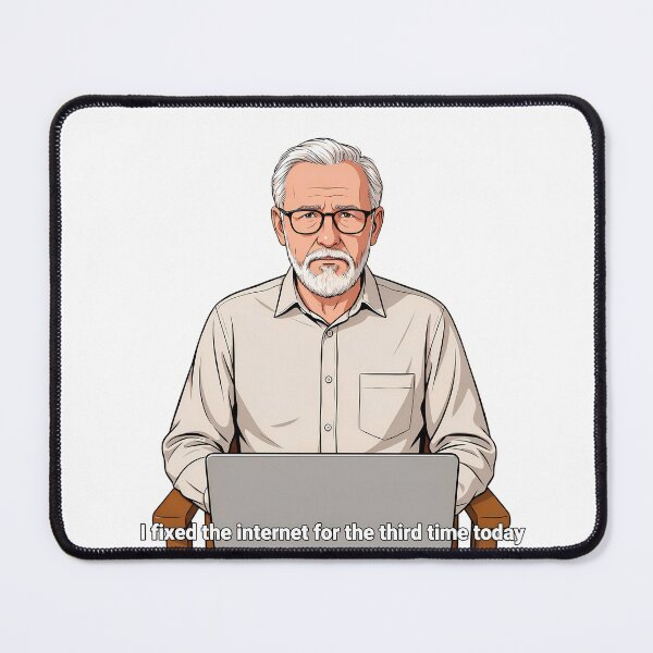 Item preview, Grandpa's Tech Troubles designed and sold by NiftyWrx.