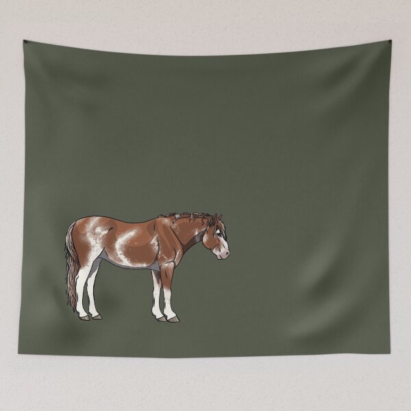 Item preview, Chestnut Sabino Nokota designed and sold by Old Water Cryptid .