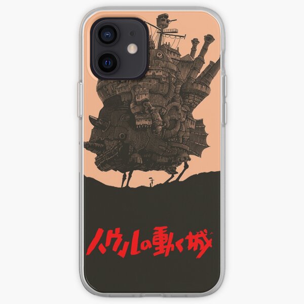 Le Chateau Ambulant - Hayao Miyazaki Coque souple iPhone