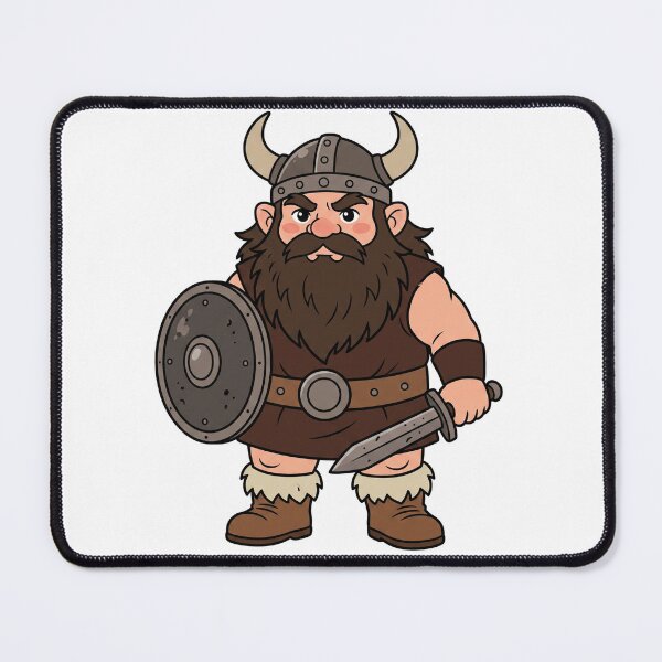 Item preview, The Berzerker Viking Warrior Gnome designed and sold by Bad-Decisions-Designs.