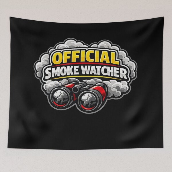 Item preview, No Flames Today – Funny Firefighter Coffee Break Sticker (Off Duty Edition) designed and sold by Timeless Junction.