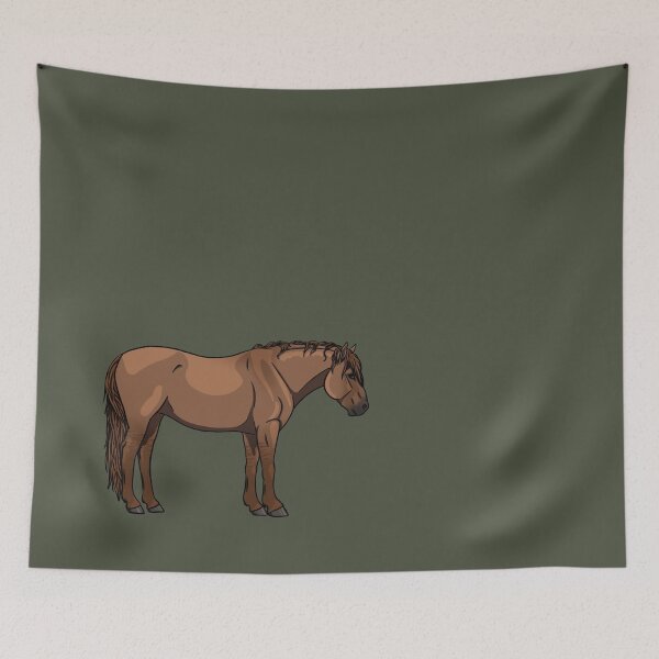 Item preview, Red Dun Nokota designed and sold by Old Water Cryptid .