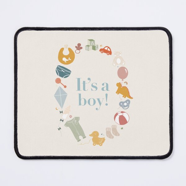 Item preview, It's a boy! announcement print designed and sold by elena-studio-.