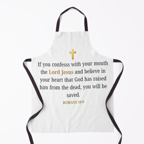 Item preview, Romans 10:9 – Confess Jesus Is Lord & Believe | Christian Bible Verse Design designed and sold by Conduit Tees.