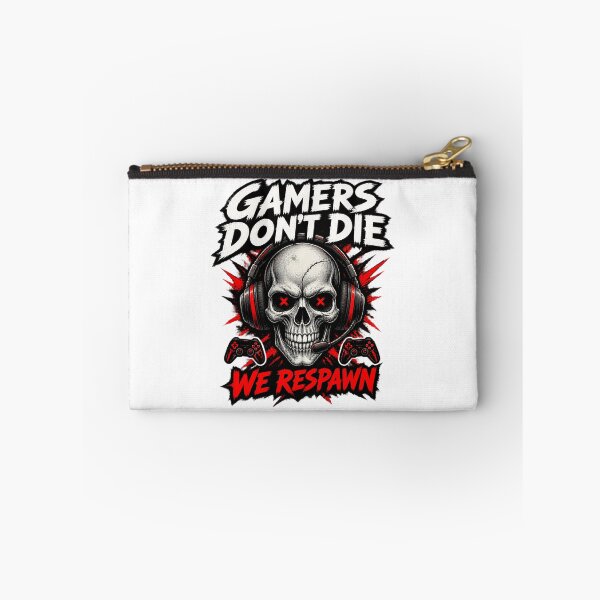 Item preview, Gamers Don't Die - Retro Gaming Quote Design for Video Game Enthusiasts designed and sold by DatTurnip.