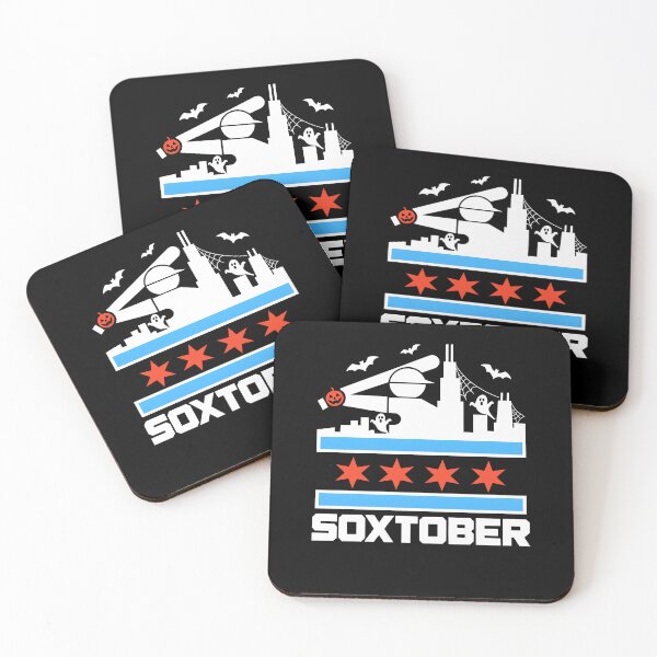 Item preview, SoxTober Chicago White Sox Halloween Skyline Baseball designed and sold by RDGNR.