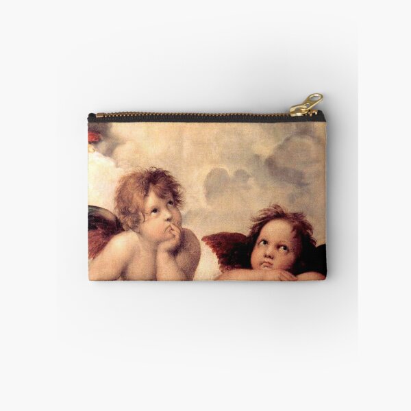 Item preview, Cherub Wall Art, Raphael's Sistine Madonna Angels, Renaissance Religious Art Print designed and sold by RickE.