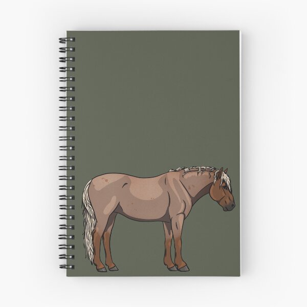 Item preview, Flaxen Red Roan Nokota designed and sold by Old Water Cryptid .