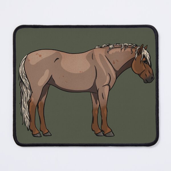 Item preview, Flaxen Red Roan Nokota designed and sold by Old Water Cryptid .