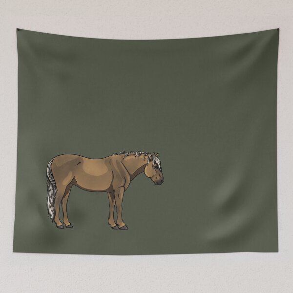 Item preview, Sooty Palomino Nokota designed and sold by Old Water Cryptid .