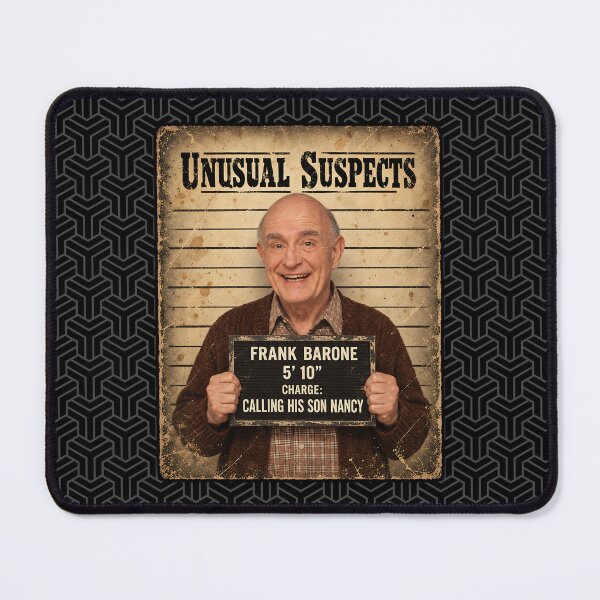 Item preview, Unusual Suspects "Frank Barone" designed and sold by TeeCodes.